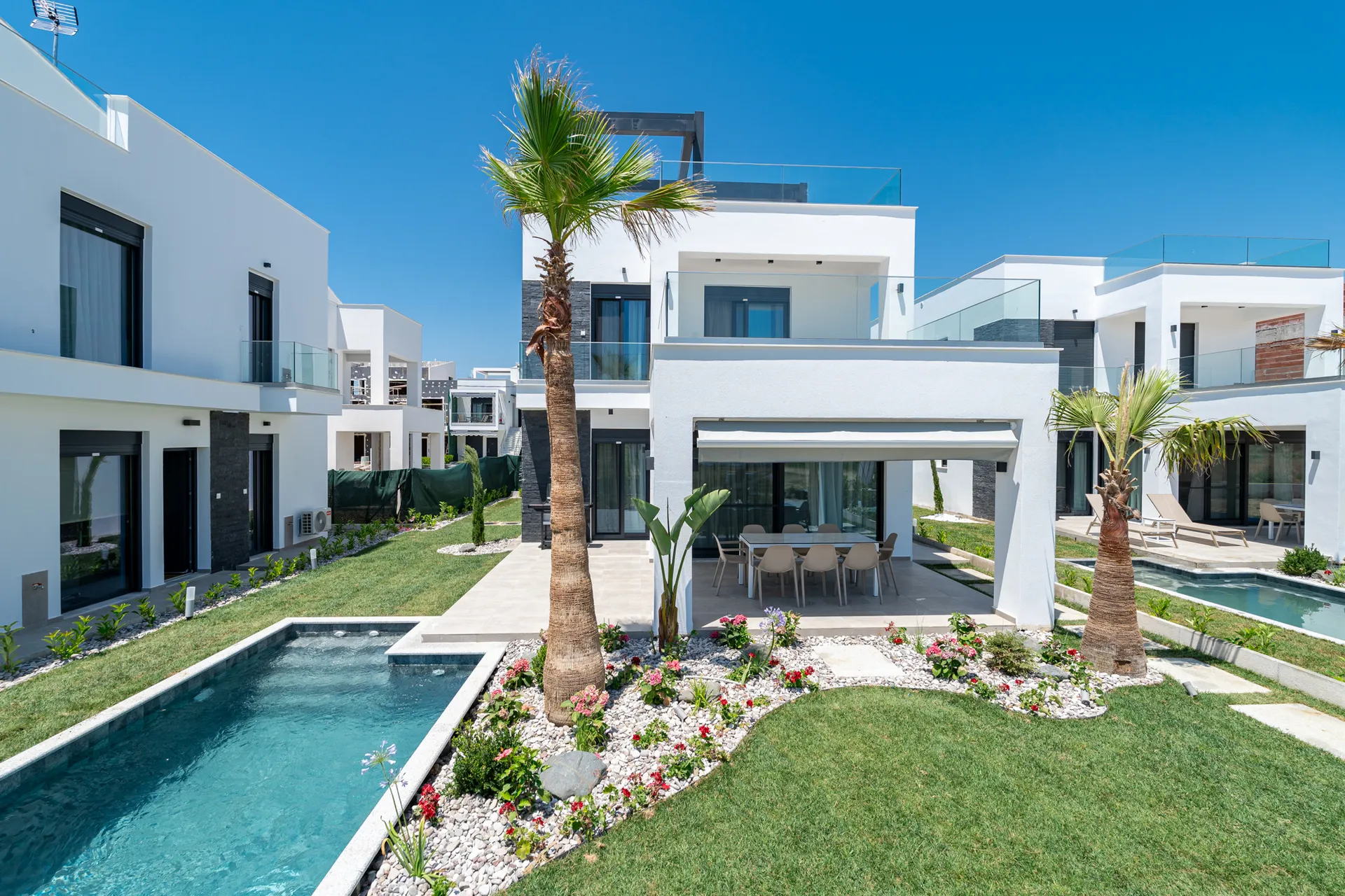 Tiara Holidays - Olympiada Residential Complex & Villas - Three-Bedroom villa with Private Pool & Rooftop